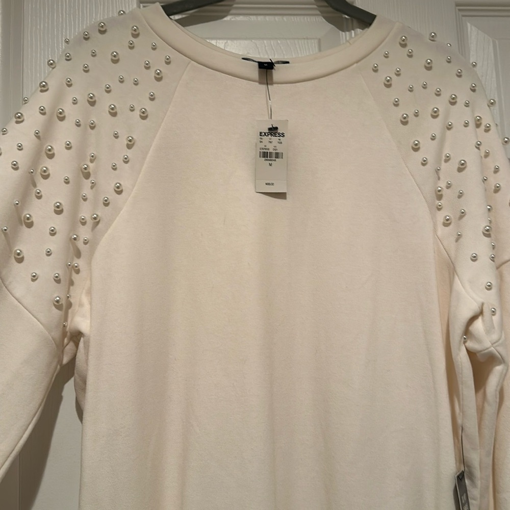 Women's medium Express dress. Sweatshirt material lined with fleece inside